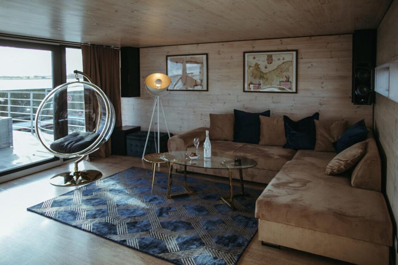 Grand Ht Houseboats - Domki Na Wodzie - Sauna, Jacuzzi, Kominek Mielno  Eksteriør billede